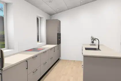 Visual presentation of the listing