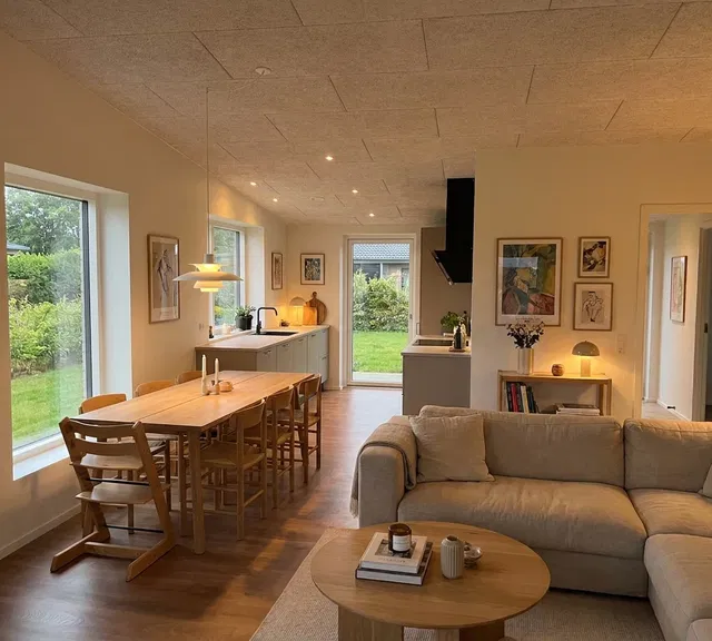 townhouse SKOVBUNDEN - Bo i 3-vær. bolig i naturrigt område i Halgaard Enge/Holstebro