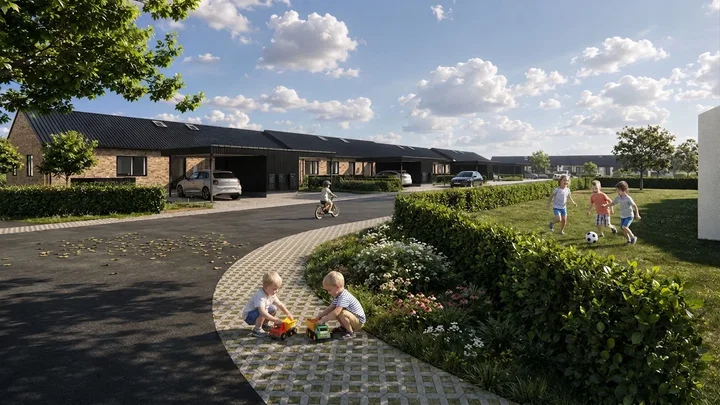MEJRUP: 3-vær bolig på 86 kvm med egen parkering og have - Myntevej, Holstebro - 0
