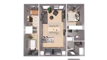 Visual presentation of the listing