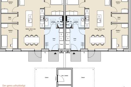 Visual presentation of the listing