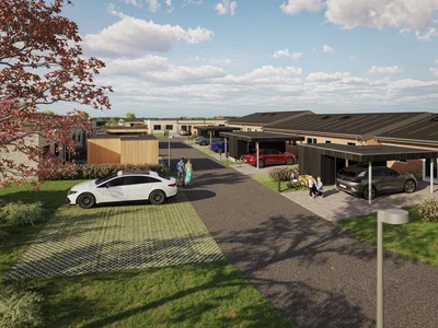 SKOVBUNDEN - rummeligt 3-værelses rækkehus på 97 m2 med terrasse og parkering. - Skovbunden, Holstebro - 2
