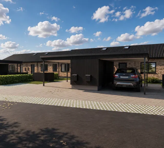 townhouse MEJRUP: 3-vær. bolig på 100 kvm med privat have