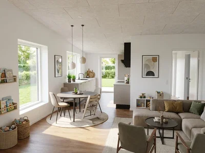 SKOVBUNDEN - Bo i naturrigt område, 3-vær. lys og moderne bolig - Skovbunden, Holstebro - 1