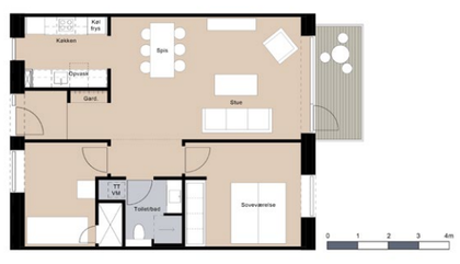 Visual presentation of the listing