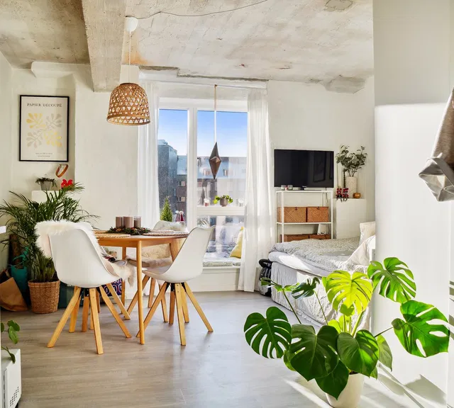 apartment 1-room apartment with shared facilities