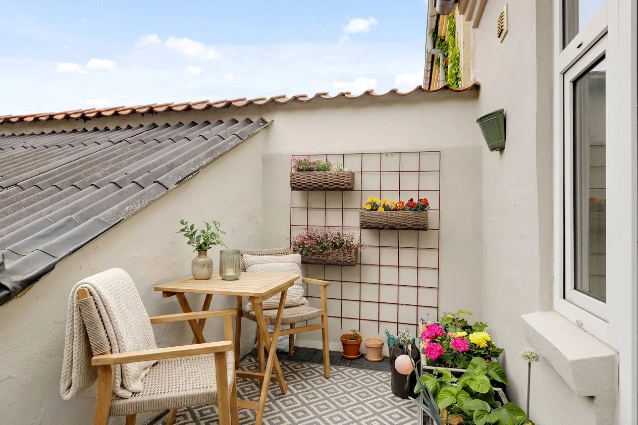 apartment Bright 63 m² Apartment with Balcony, Parking and Pets Allowed – Ideal for Sharing and Seniors