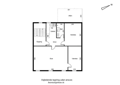 Visual presentation of the listing