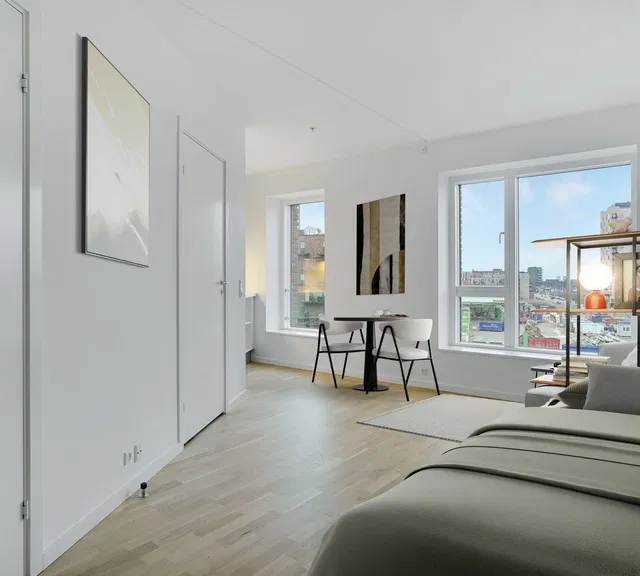 apartment Boliger med udsigt over Valby og fællesfaciliteter