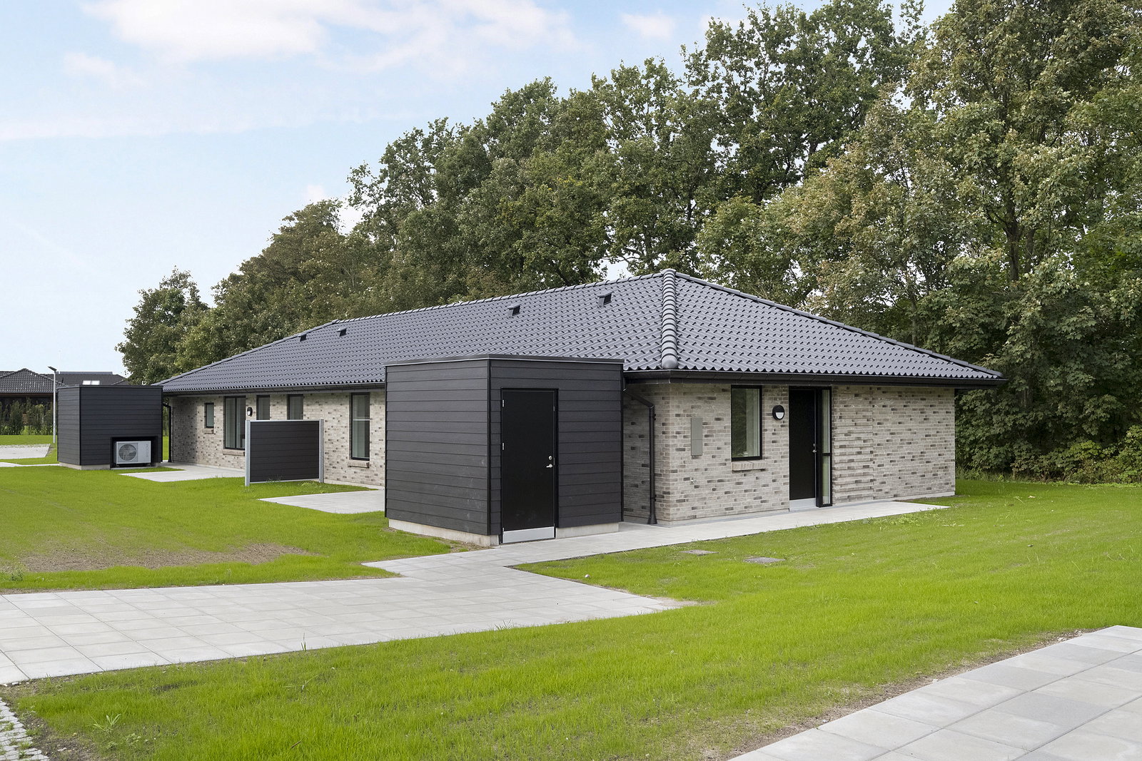 townhouse Moderne rækkehuse med rolig beliggenhed i Ødsted