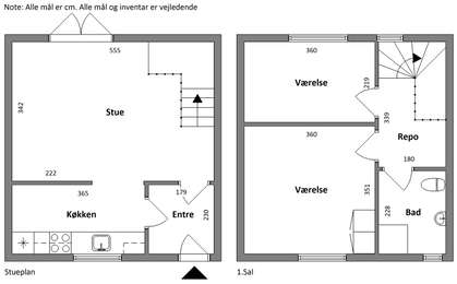 Visual presentation of the listing