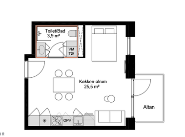Visual presentation of the listing