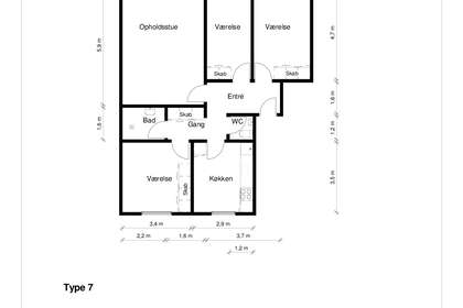 Visual presentation of the listing