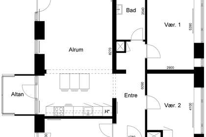Visual presentation of the listing