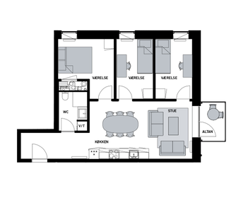 Visual presentation of the listing