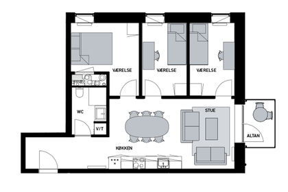 Visual presentation of the listing
