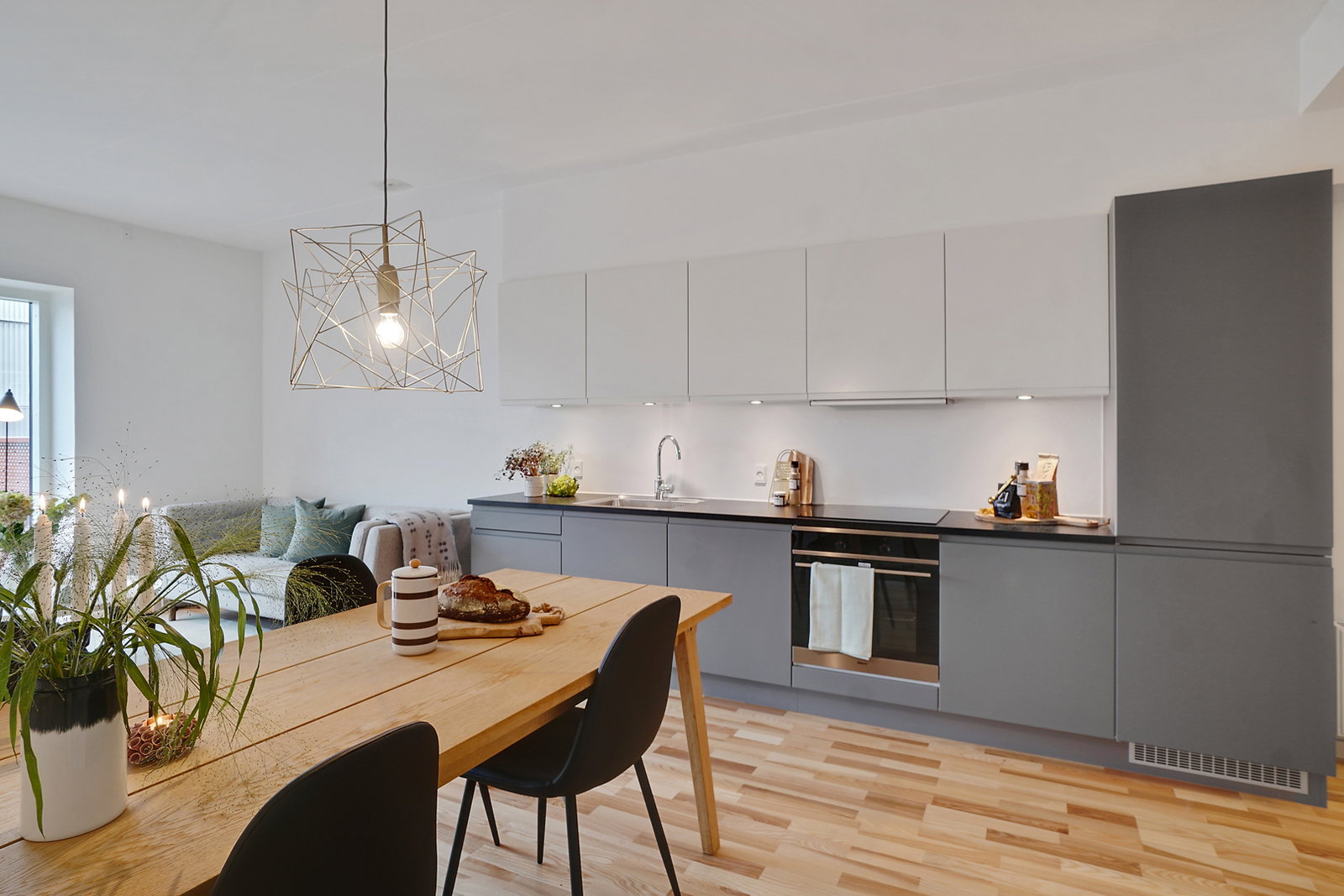 apartment Indbydende 4-værelses lejlighed på 80 m²