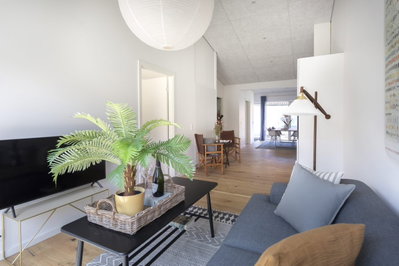 Lysfyldt rækkehus med terrasse i Jersie - Åsvej, Solrød Strand - 4