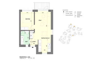 Visual presentation of the listing
