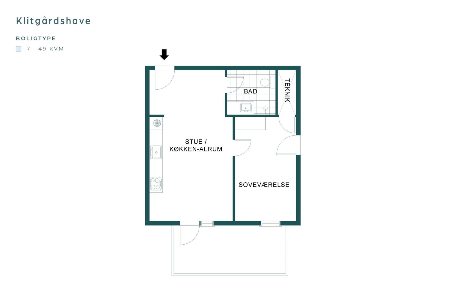 Visual presentation of the listing