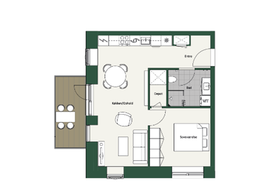 Visual presentation of the listing