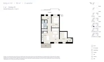 Visual presentation of the listing