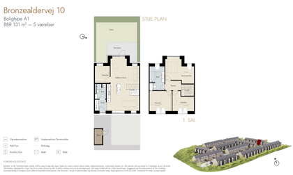 Visual presentation of the listing