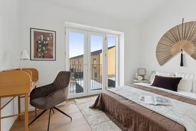 townhouse Rummeligt rækkehus med have og terrasse i Kokkedal