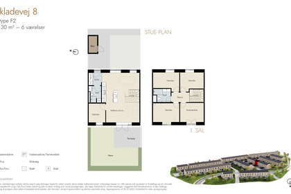 Visual presentation of the listing