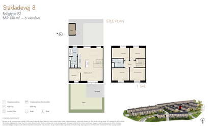 Visual presentation of the listing