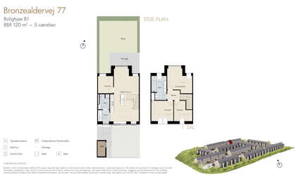 Visual presentation of the listing