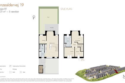 Visual presentation of the listing