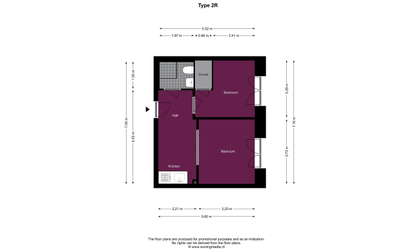 Visual presentation of the listing