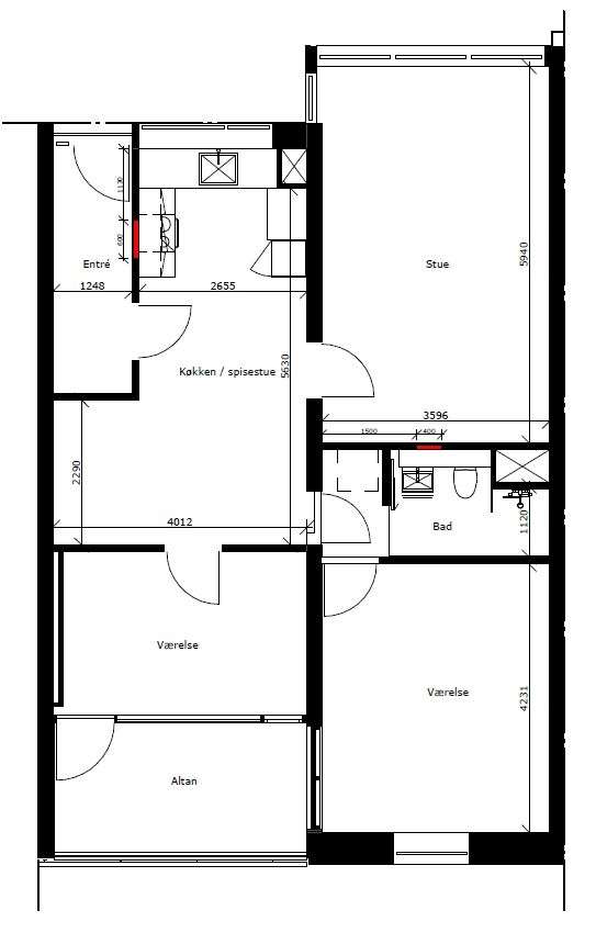 Visual presentation of the listing