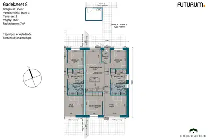 Visual presentation of the listing