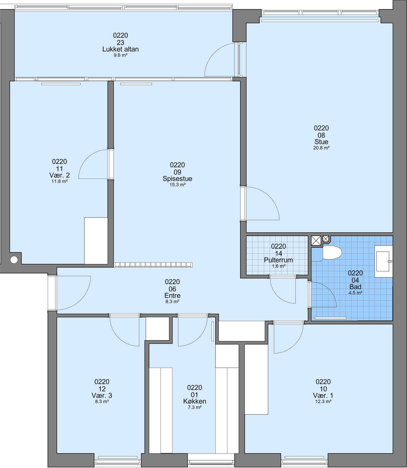 Visual presentation of the listing