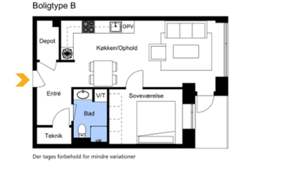 Visual presentation of the listing