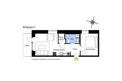 Visual presentation of the listing