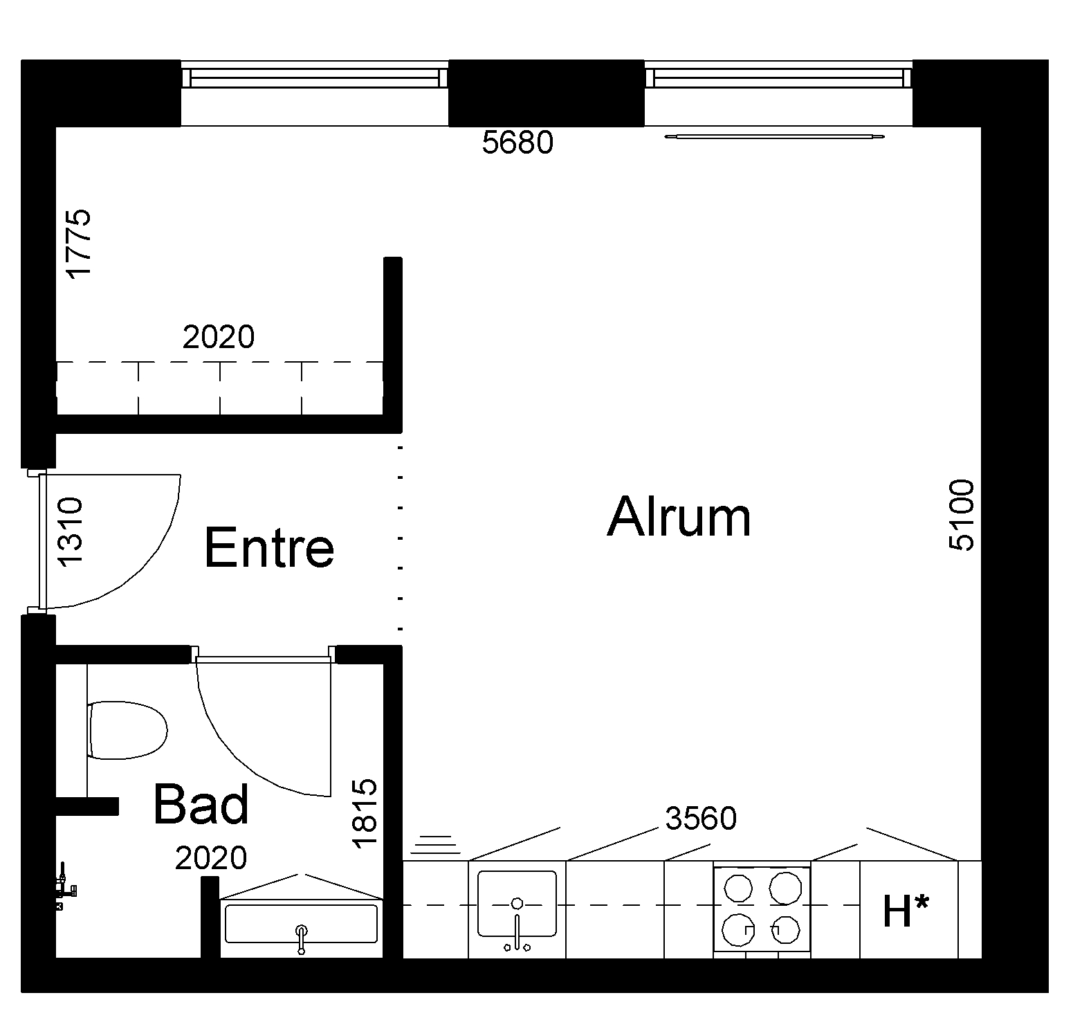 Visual presentation of the listing
