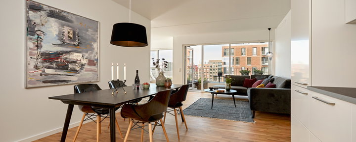 Fantastisk 4-værelses lejlighed i moderne byggeri - Teglholmens Østkaj, København SV - 0
