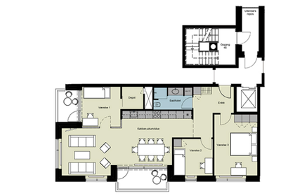 Visual presentation of the listing