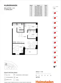 Visual presentation of the listing