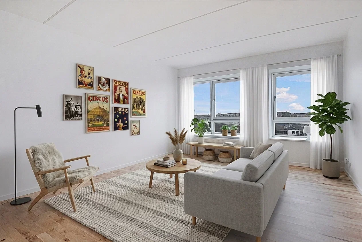 Visual presentation of the listing