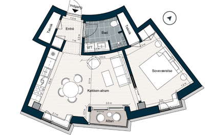 Visual presentation of the listing