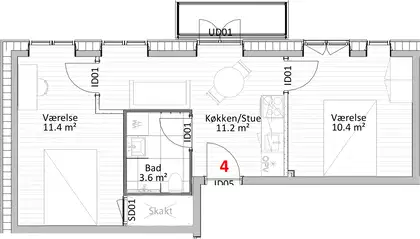 Visual presentation of the listing