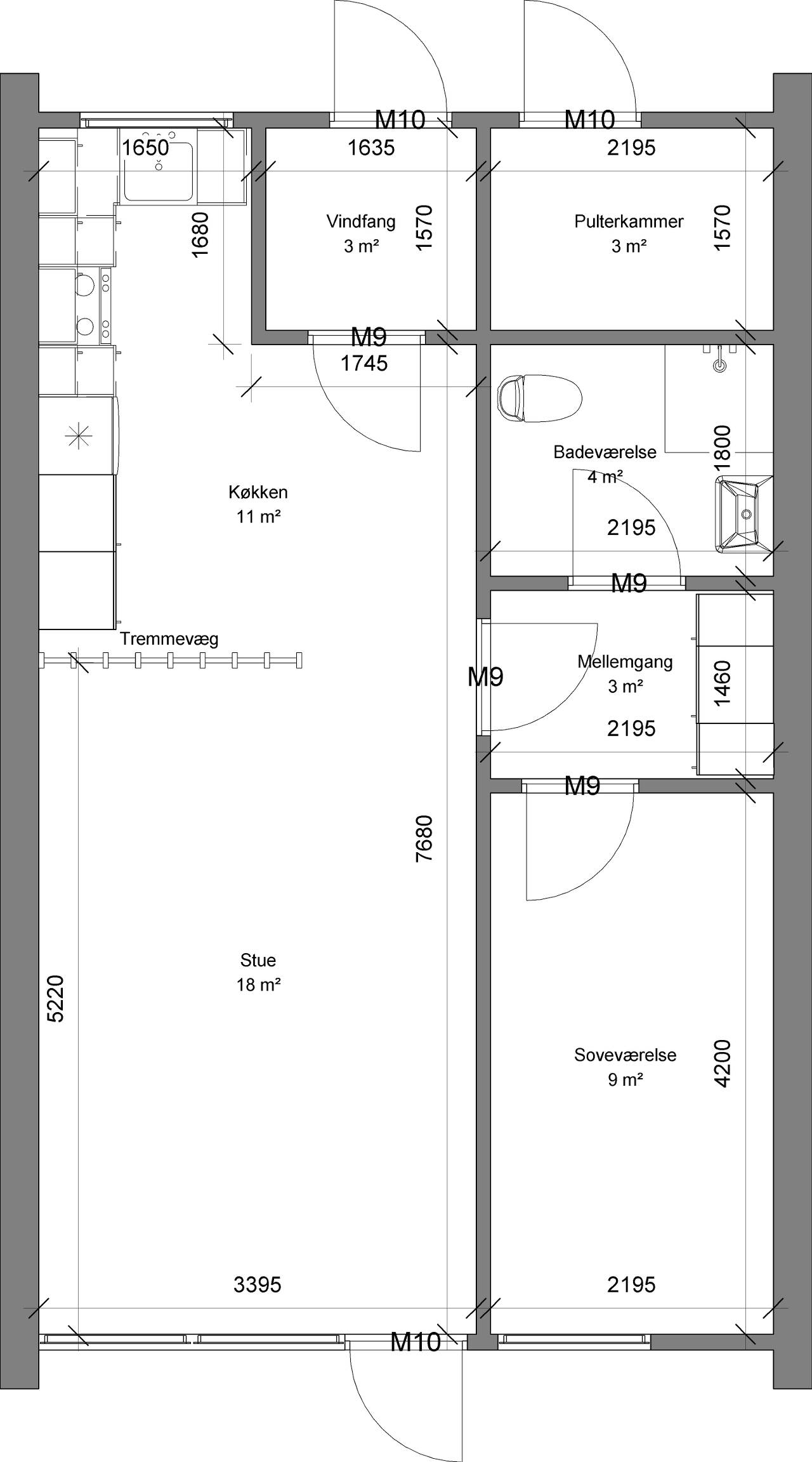 Visual presentation of the listing