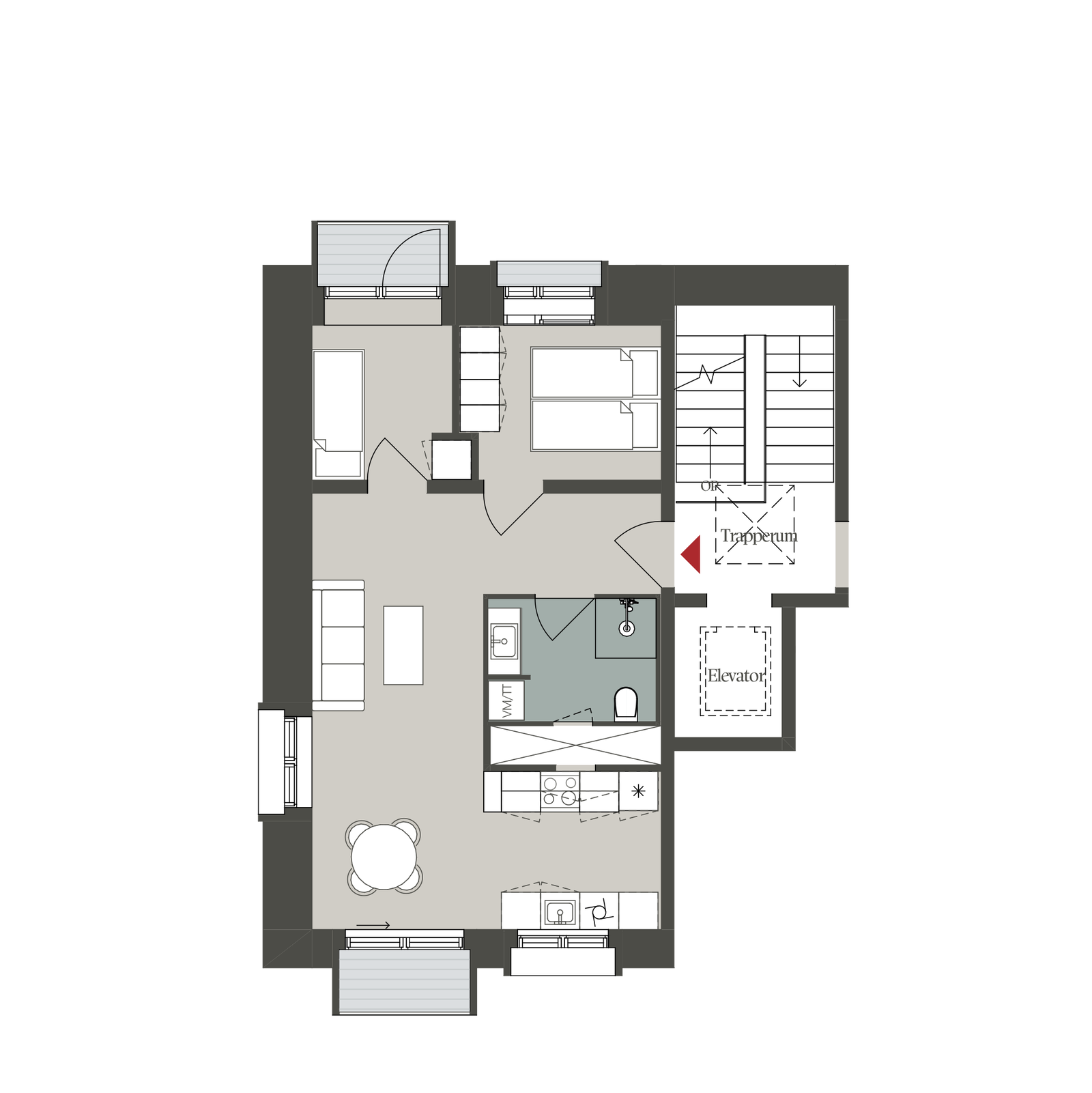 Visual presentation of the listing