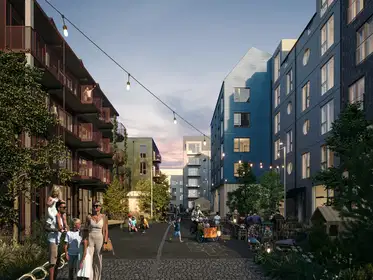 Visual presentation of the listing