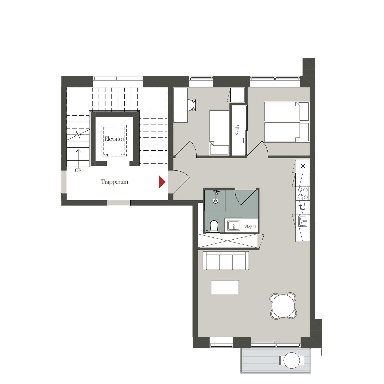Visual presentation of the listing