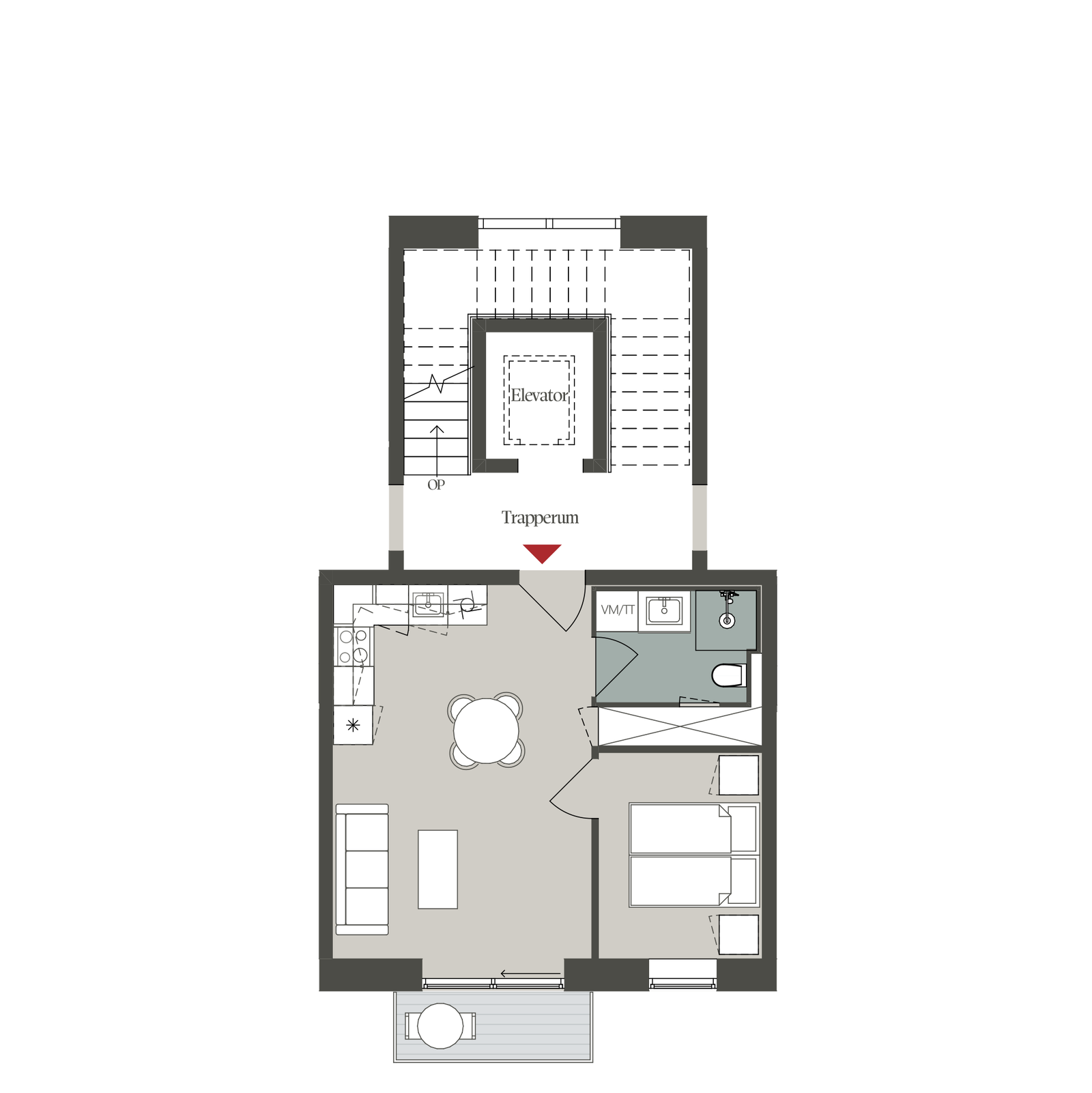 Visual presentation of the listing